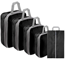 5 Set/6 Set Compressible Packing Cubes Travel Storage Bag Portable Large Capacity Waterproof Suitcase Handbag Luggage Organizer
