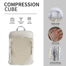 5 Set/6 Set Compressible Packing Cubes Travel Storage Bag Portable Large Capacity Waterproof Suitcase Handbag Luggage Organizer