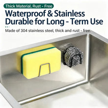 Kitchen Sink Sponge Holder Stainless Steel  Sponge Holder Kitchen Sponge Holder Sink Accessories Under Sink Organizer SNJ003