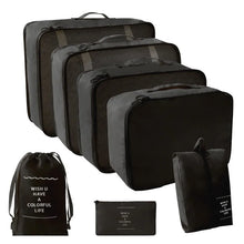 7/8/9-piece Set Travel Storage Bags,Digital Toiletries Shoes Clothes Organizer bag Suitcase Clothes Tidy Pouch,Packing Cubes Set