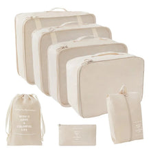 7/8/9-piece Set Travel Storage Bags,Digital Toiletries Shoes Clothes Organizer bag Suitcase Clothes Tidy Pouch,Packing Cubes Set