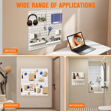 1Pc or 1set Wall Shelf Pegboard Display DIY Pegboard Kit Hole Board For Wall Panels Home Decor Hanging Shelf Decoration