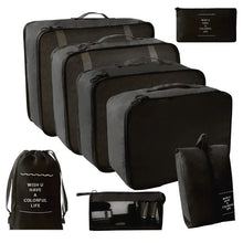 7/8/9-piece Set Travel Storage Bags,Digital Toiletries Shoes Clothes Organizer bag Suitcase Clothes Tidy Pouch,Packing Cubes Set