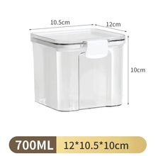 1PC Sealed Jar Airtight Container Grain Pasta Storage Box Plastic Moisture-proof Box Household Kitchen Organizer Seasoning Jars