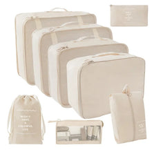 7/8/9-piece Set Travel Storage Bags,Digital Toiletries Shoes Clothes Organizer bag Suitcase Clothes Tidy Pouch,Packing Cubes Set