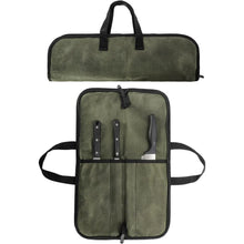 Chef Knives Storage Pouch Organizer Slicing Cleaver Carry Case Pocket Tools Professional Kitchen Knife Roll Bag 4 Slot Portable