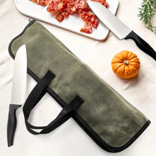 Chef Knives Storage Pouch Organizer Slicing Cleaver Carry Case Pocket Tools Professional Kitchen Knife Roll Bag 4 Slot Portable