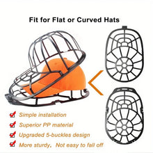 Anti-Deformation Baseball Cap Washer - Plastic Laundry&Kitchen Organizer, Washable Hat Rack for Accessories, Laundry Organizer